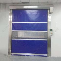 China Blue PVC High Speed ​​Performance Roll Up Doors Customized Exterior Or Internal High Speed ​​Roll Up Doors à venda