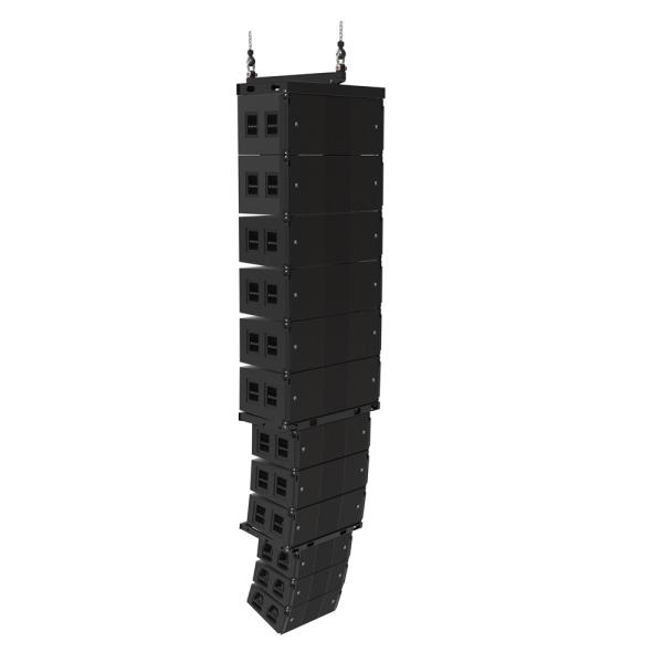 Quality 1830W Dual 15 Inch Line Array Stage Speaker Horizontal Coverage Angle for sale