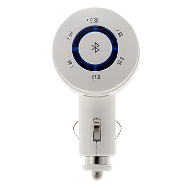 China White Ver 2.1 + EDR Bluetooth adapter for car usb , DC5V / 1A ouble usb car adapter for sale