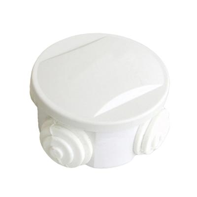 China Solar Round Waterproof Junction Box IP68 100*100*70mm PVC Junction Box for sale