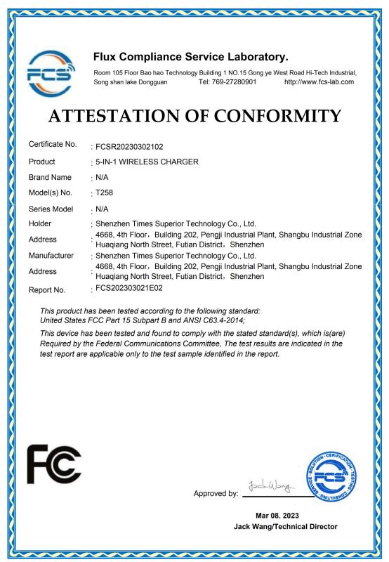 FC - Shenzhen Times Superior Technology Co., Ltd.
