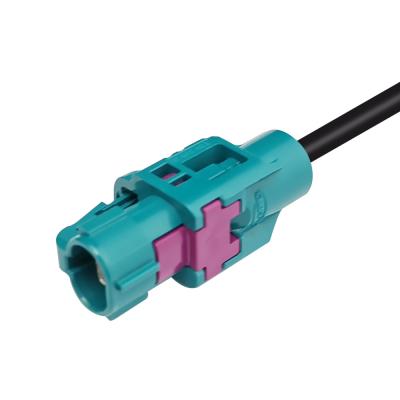 China GPS Z Code FAKRA Extension Cable Female Adapter With Straight Coaxial Connector for sale