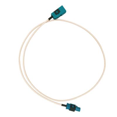 China Code Z RG316 SMB FAKRA Extension Cable Pigtail Assembly Male To Female Extension for sale