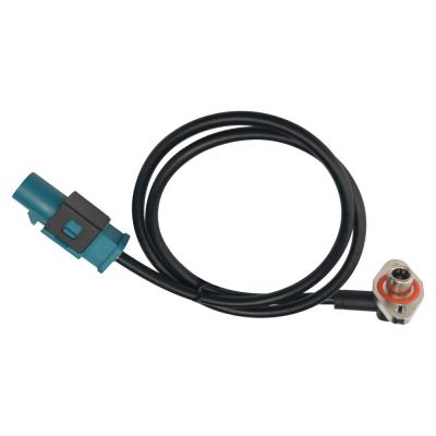 China Car Front FAKRA Extension Cable Z Code Connector To SMB Cable for sale