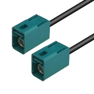 China Código Z FAKRA cabo coaxial água cor azul para entretenimento e segurança no carro à venda