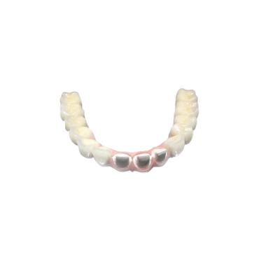 China Smooth Surface Biocompatible Zirconia Tooth Crown Easy Maintain for sale