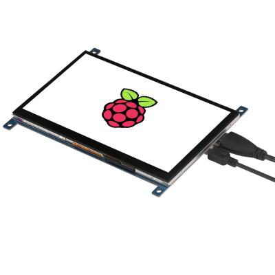 China LCD 7 Inch 1024x600 Capacitive Touch Screen Monitor For Raspberry Pi for sale