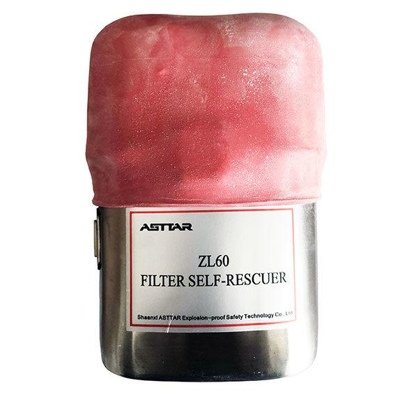 Zl60 Coal Mine Safety Filtered Self-Rescuer Respirator Underground Mining Use Breathing Apparatus with China Asttar Brand