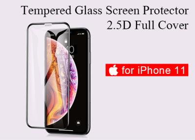 China protetor de vidro moderado da tela da transparência do iPhone 11 anti óleo alto à venda