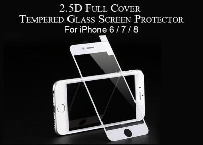 China 2.5D protector de cristal de la pantalla del iPhone de la cubierta completa 9H en venta