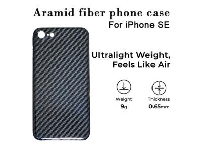China Caja del teléfono del SE del iPhone de la fibra de Aramid de la cubierta completa de la ligereza en venta