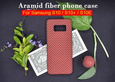 China Caja baja del teléfono de Samsung S10 Aramid del minimalist de la inflamabilidad en venta