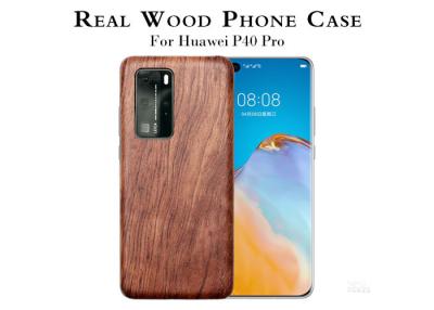China Light Weight Scratch Resistant Huawei P40 Pro Wood Phone Case for sale