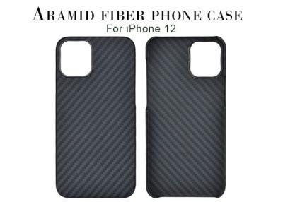 China iPhone Case Aramid Fibre Case For iPhone 12 Carbon Fiber Phone Case for sale