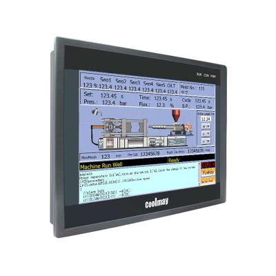 China High Speed Integrated HMI PLC Single Phase 6 Channel 60KHz RS232 for sale