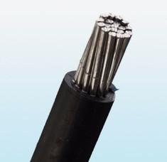 China Power Line Overhead Insulated Cable AC Rated 25mm Outer Diameter  1kv for sale