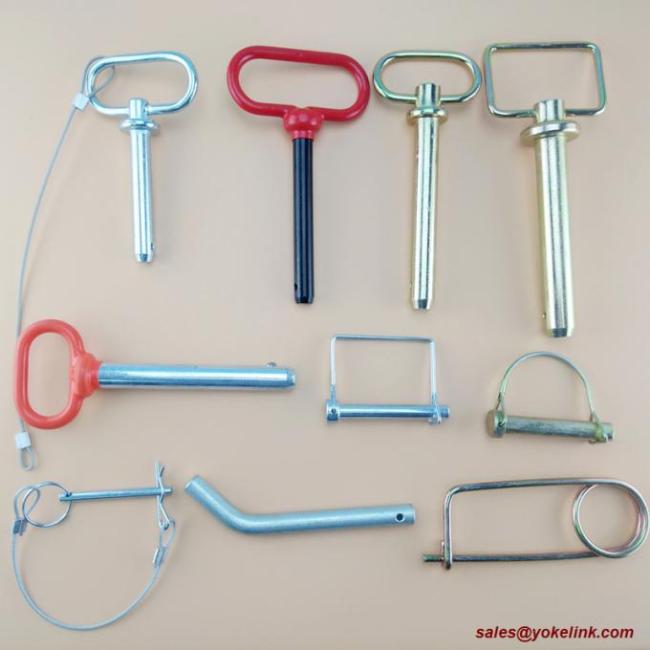 Spring Wire Coiled Tension Safety Pin, Diaper Pin Zinc Finish Safety Pin Wire