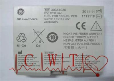 China Valor accesorio médico de la referencia 30344030 12V 1200mAh de la batería de GE CardioServ gran en venta