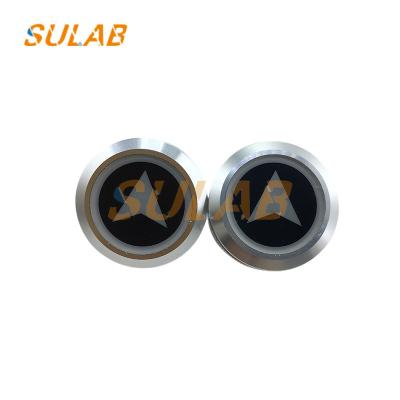 China Contactless Elevator Lop Cop Button Infrared Sensor Round Touchless Push Button for sale