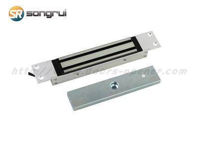 China Flush Mounted 350 KG/600 Lbs Electric Magnetic Locks For Automatic Swing Door Operator à venda