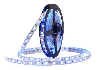 China High Power Non Waterproof LED Strip , 5050 RGB Flexible LED Ribbon Lighting for sale