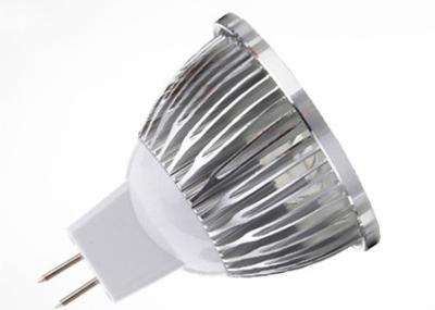 China 6W MR16 LED Lamps 12V White 500lm 90 Degrees Beam Aluminum Alloy Housing for sale