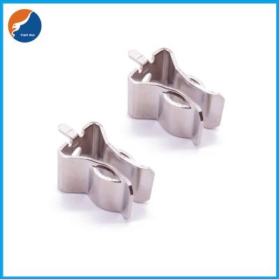 China Plug in Installation 10x38 5AG PCB Fuse Clips Removed Burrs Sharp Edge for sale