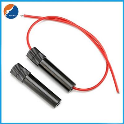 China 6X30 3AG 30A 250V AC Universal Glass Style Bayonet Knob In-line Wire Leaded Fuse Holder for sale