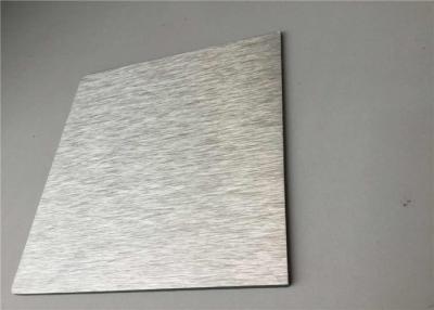 China High Strength Brushed Aluminium Sheet Good Tensile Strength Uniform Coating for sale