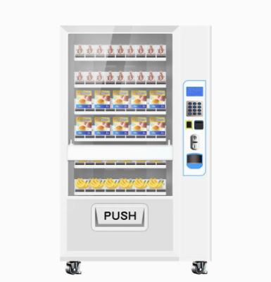 China Supermarket Automated Retail Vending Machines For Apple Juice Bread Food for sale