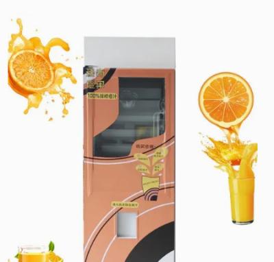 China Pagamento personalizado do Juicer máquina de venda automática alaranjada fresca automática à venda