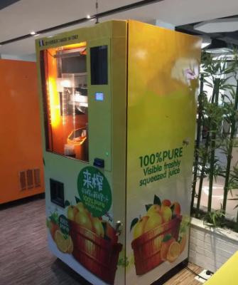 China Business Commercial Vending Machine Orange Juice Stainless Steel Multi Payment for sale