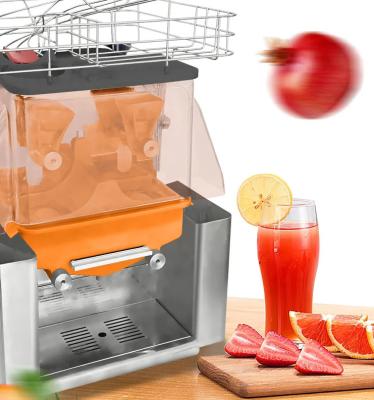 中国 新しいオレンジ ジュースの自動販売機は絞ったオレンジ ジュース機械Z08-1 （オレンジ）を 販売のため
