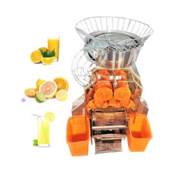 China PLC Fresh Squeezed Orange Juice Machine Lemon Pomegranate Extracting 120W for sale
