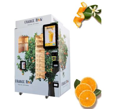 China Fresh Orange Juicer Vending Machine Automatic 1500W CE Certificated for sale