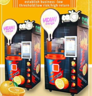 Chine Distributeur automatique frais glacé congelé de Juice Vending Machine Automatic Orange Apple à vendre
