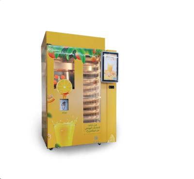 China Auto drückte frischen Juice Vending Machine Natural Orange Juice Dispenser Machine zusammen zu verkaufen