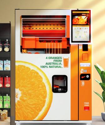 China Wireless QR Code Payment Vending Machine 1100W For Fruit Juice for sale