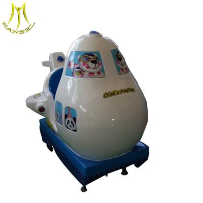 China Hansel Shopping mall for children coin operated games machine buy electric airplane in china for sale