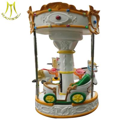 China Hansel  carousel motorcycle ride for park cheap amusement park carousel horses for sale for sale