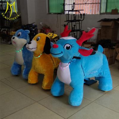 China Hansel  battery operated dinosaur toys battery operated dog toy for kids christmas deer ride toy for sale