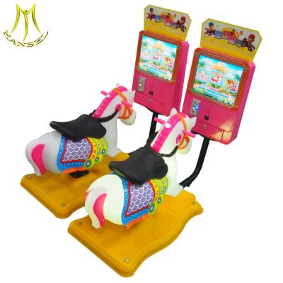 China Hansel amusement park playground equipment coin operated children toys car for sale