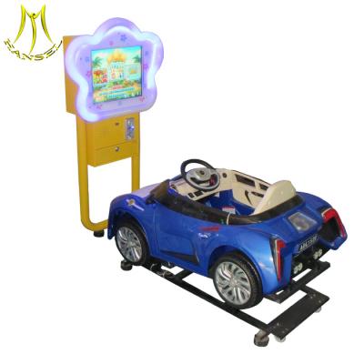China Hansel luna park equipment indoor fun park games car kiddie rides for sale