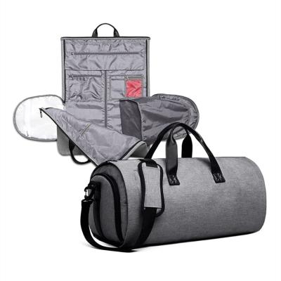 China Costume Rolling Duffel Bag With Garment Rack Shoe Compartment 51X30X31CM for sale