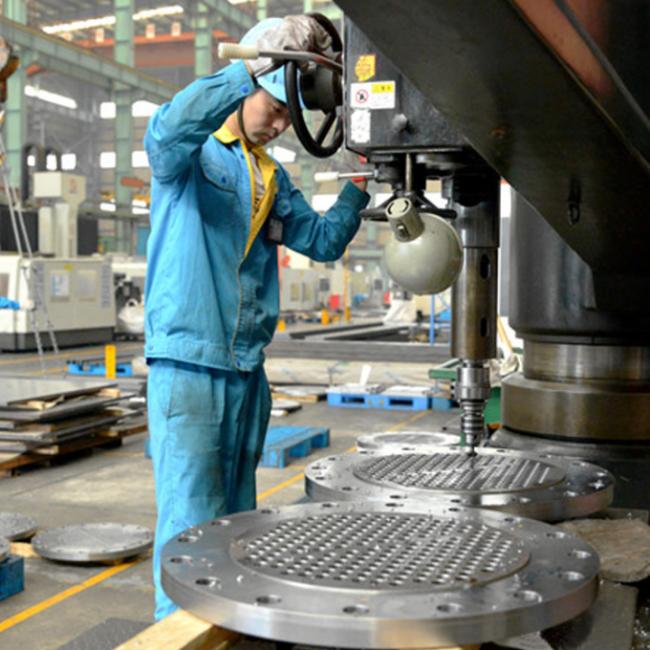 Gr5 Heat Exchanger Titanium Equipment Forged Titanium Tube Sheet ASTM B265 2
