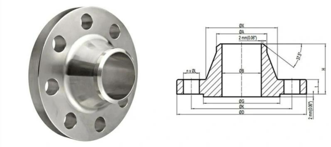 asme-b16-5-titanium-wnrf-flange-manufacturer