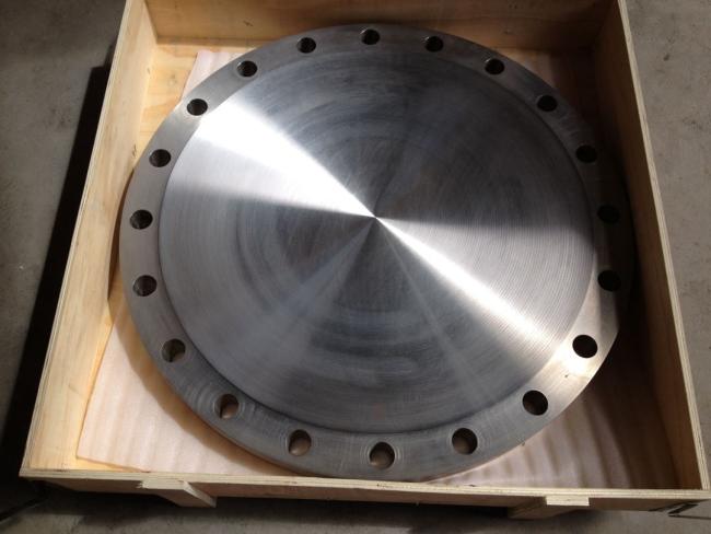 Titanium blind flange