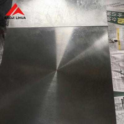 China Forming Titanium Sheet ASTM B381 Square Shape Polished GR7 GR9 GR12 for sale