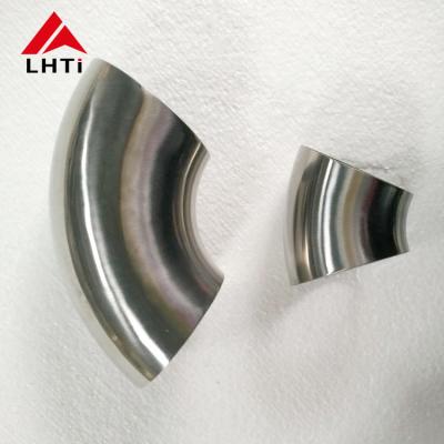 China factory direct-sales Gr2 seamless/welding titanium tube elbow for sale