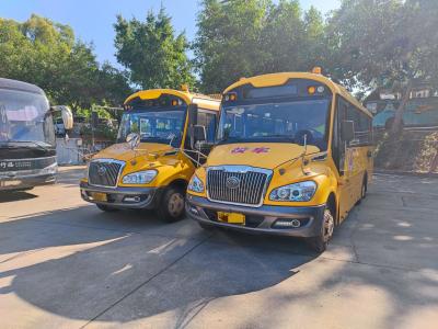 China 34 Seats YuTong Second Hand School Bus Diesel Fuel With V6 Engine for sale